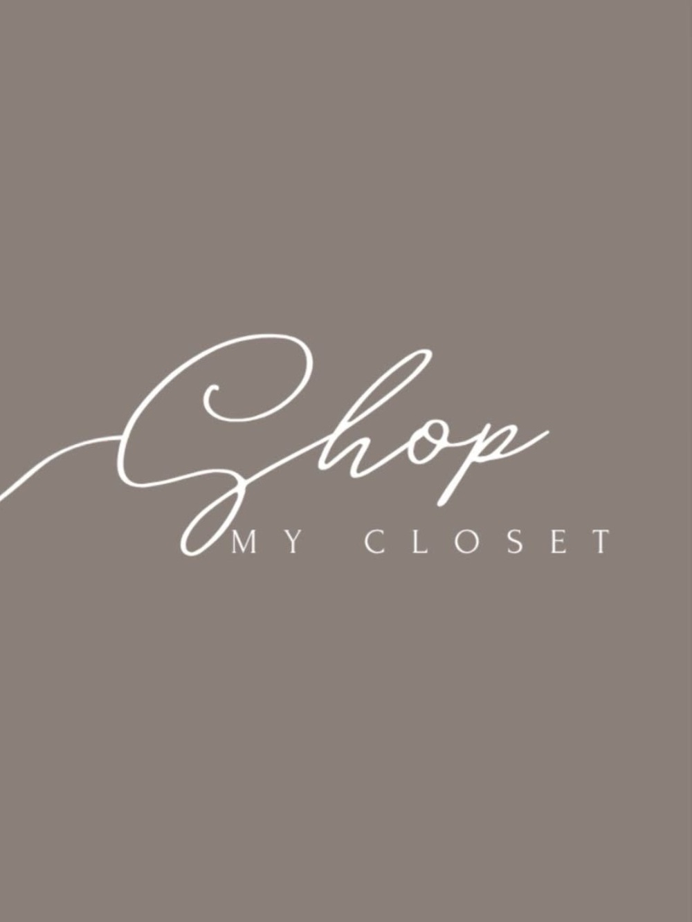 Shop My Closet